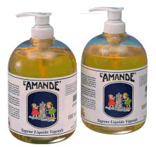 L'AMANDE MARSEILLE SAPONE LIQUIDO VEGETALE NON PROFUMATO 500 ML - farmacia187.it