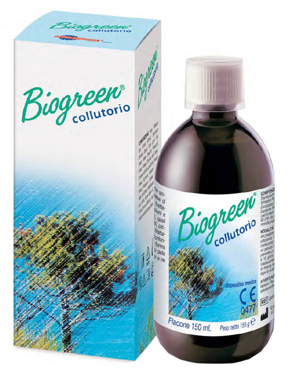COLLUTORIO BIOGREEN 150 ML - farmacia187.it