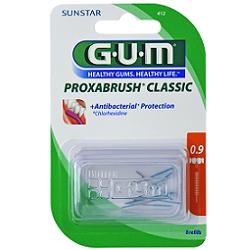 GUM PROXABRUSH CLASSIC 412 SCOVOLINO INTERDENTALE 8 PEZZI - farmacia187.it