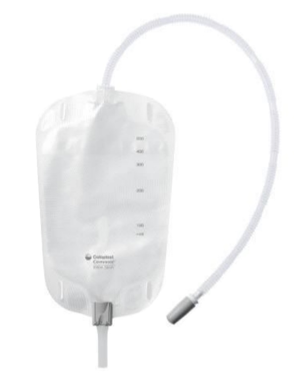 SACCA GAMBA CONVEEN SECURITY+ RIUTILIZZABILE 500 ML TUBO 30CM 8 PEZZI - farmacia187.it