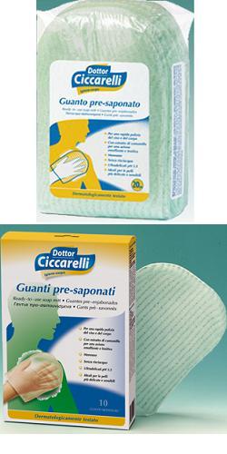 CICCARELLI GUANTO PRESAPONATO 10 PEZZI - farmacia187.it