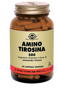 AMINO TIROSINA 500 50 CAPSULE VEGETALI - farmacia187.it