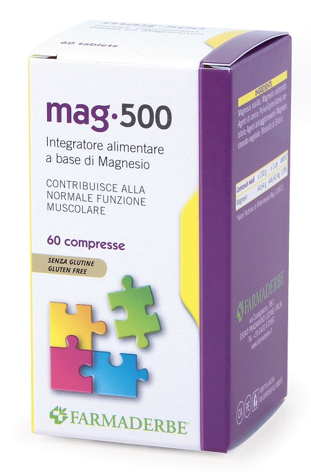 MAG 500 60 COMPRESSE - farmacia187.it