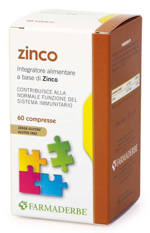 ZINCO 60 COMPRESSE - farmacia187.it