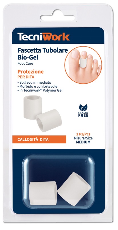 BIOGEL FASCIA TUBOLARE M BLISTER 2 PEZZI - farmacia187.it