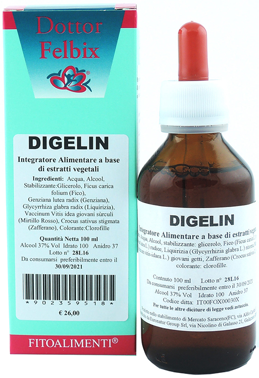 DIGELIN GOCCE 100 ML - farmacia187.it