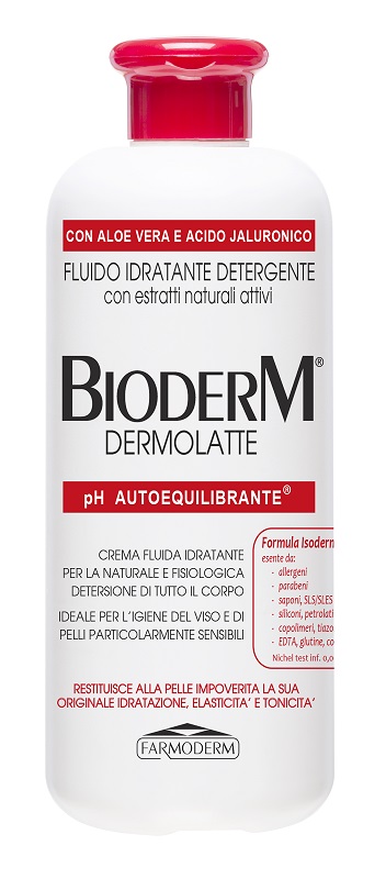 BIODERM DERMOLATTE PH AUTOEQUILIBRANTE 500 ML - farmacia187.it