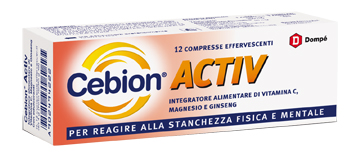CEBION ACTIV 12 COMPRESSE EFFERVESCENTI - farmacia187.it