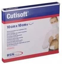 GARZA IDROFILA COMPRESSA CUTISOFT TESSUTO NON TESSUTO 10X10 CM 6 PEZZI - farmacia187.it