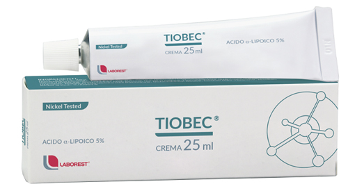 TIOBEC CREMA ACIDO LIPOICO 5% 25 ML - farmacia187.it
