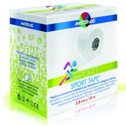 NASTRO AUTOADESIVO ANELASTICO PER FASCIATURE DI SOSTEGNO E TAPING MASTER-AID SPORT 3,8X10 - farmacia187.it
