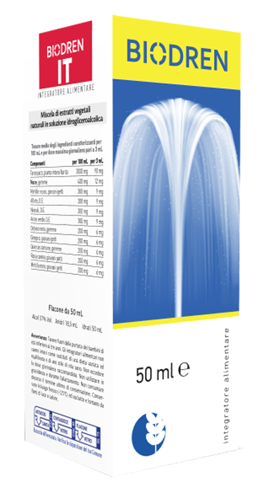 BIODREN IT SOLUZIONE IDROALCOLICA 50 ML - farmacia187.it