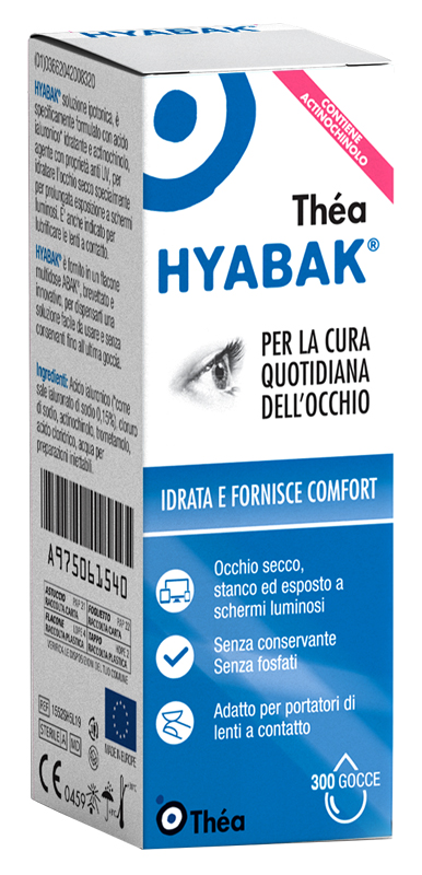 HYABAK SOLUZIONE OFTALMICA 10 ML - farmacia187.it