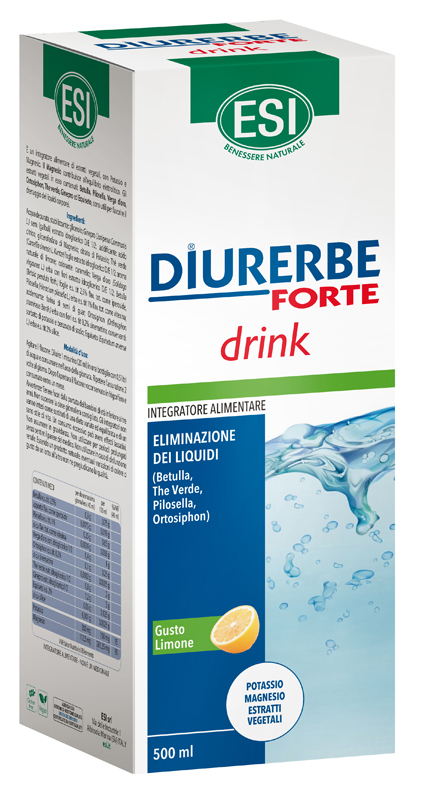 ESI DIURERBE FORTE DRINK LIMONE 500 ML - farmacia187.it