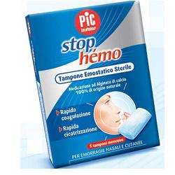 TAMPONE EMOSTATICO STERILE STOP HEMO 5BUSTE - farmacia187.it
