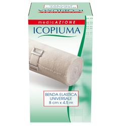 ICOPIUMA BENDA ELASTICA UNIVERSALE 8X450 CM - farmacia187.it
