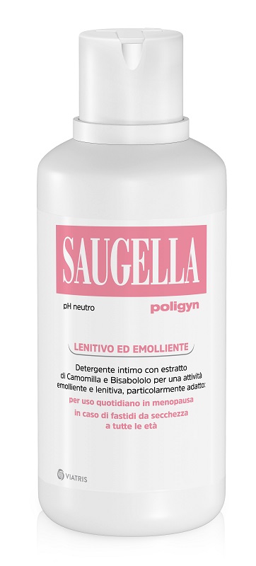 SAUGELLA POLIGYN PH NEUTRO DETERGENTE INTIMO LENITIVO ED EMOLLIENTE 500 ML - farmacia187.it