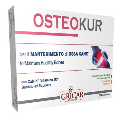 OSTEOKUR 60 COMPRESSE DA 750 MG - farmacia187.it
