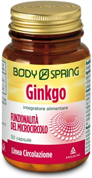 BODY SPRING GINKGO BILOBA 50 CAPSULE - farmacia187.it