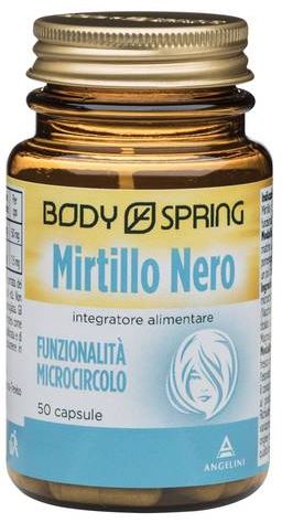 BODY SPRING MIRTILLO NERO 50 CAPSULE - farmacia187.it