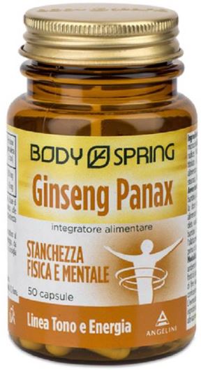BODY SPRING GINSENG 50 CAPSULE - farmacia187.it