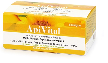 APIVITAL 15 FLACONCINI DA 20 ML - farmacia187.it