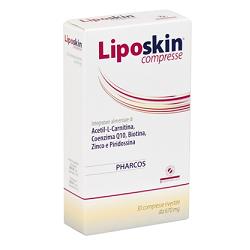 PHARCOS LIPOSKIN 30 COMPRESSE - farmacia187.it
