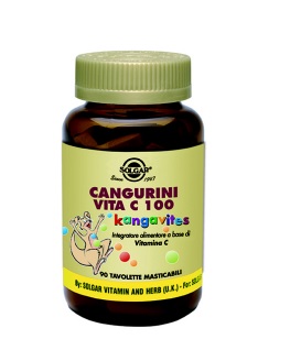 CANGURINI VITAMINA C 100 COMPRESSE MASTICABILI - farmacia187.it