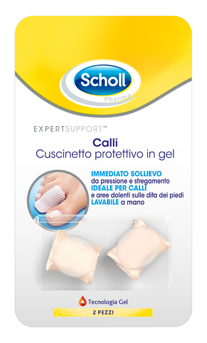 CUSCINETTI PROTETTIVI PER PIEDI CALLI SCHOLL GELACTIV 2 PEZZI - farmacia187.it