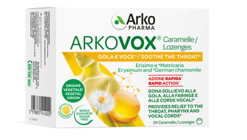 ARKOVOX MIELE/LIMONE 24 CARAMELLE - farmacia187.it