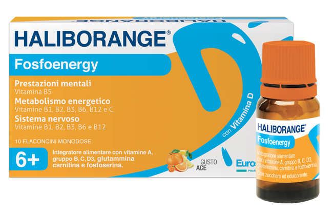 HALIBORANGE FOSFOENERGY 10 FLACONCINI 10 ML - farmacia187.it