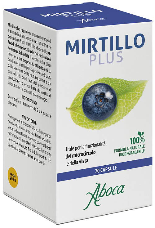MIRTILLO PLUS 70 CAPSULE - farmacia187.it