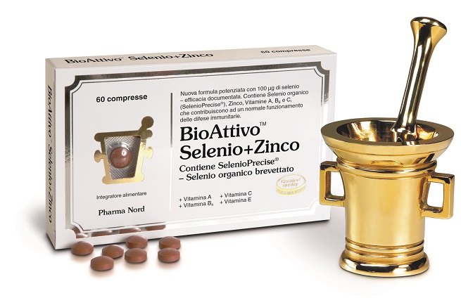 BIOATTIVO SELENIO + ZINCO 60 COMPRESSE - farmacia187.it