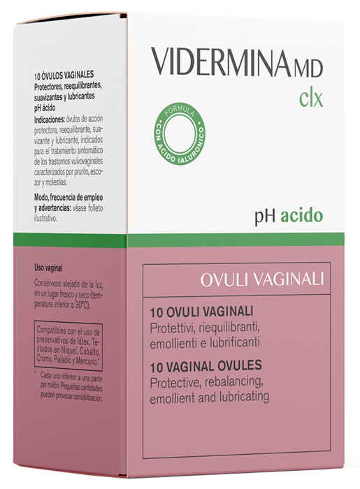 VIDERMINA CLX OVULI 10 PEZZI MD - farmacia187.it