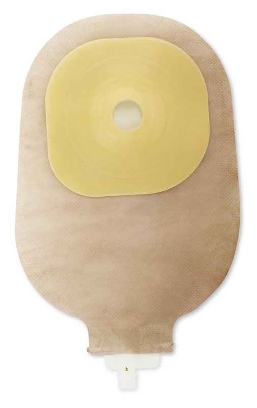 SACCA UROSTOMIA CONVESSA BARRIERA PROTETTIVA AUTOPORTANTE TRASPARENTE RITAGLIABILE 15-38 MIDI 350ML TNT IDROREPELLENTE 10 PEZZI+1 ADATTATORE+10 TAPPINI ESTERNI DI SICUREZZA - farmacia187.it