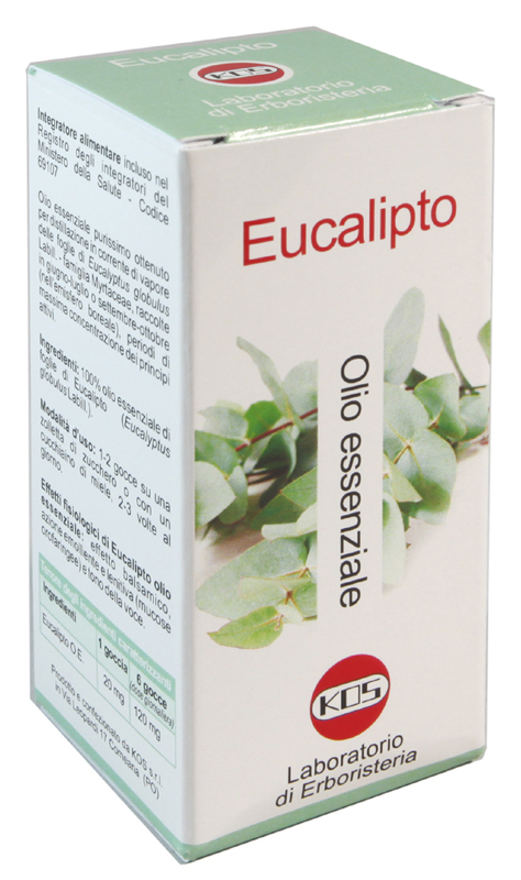 EUCALIPTO OLIO ESSENZIALE 20 ML - farmacia187.it
