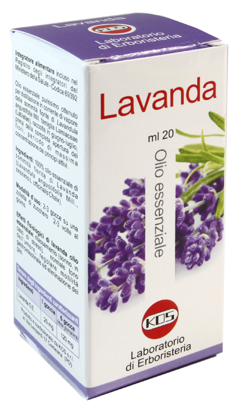 LAVANDA OLIO ESSENZIALE 20 ML - farmacia187.it