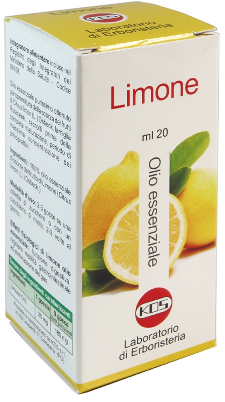 LIMONE OLIO ESSENZIALE 20 ML - farmacia187.it