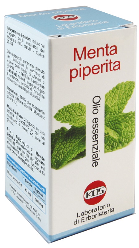 MENTA PIPERITA OLIO ESSENZIALE 20 ML - farmacia187.it