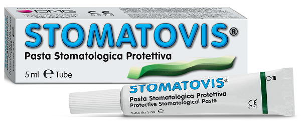 PASTA STOMATOLOGICA PROTETTIVA STOMATOVIS STOMATITI AFTOSE 5 ML - farmacia187.it