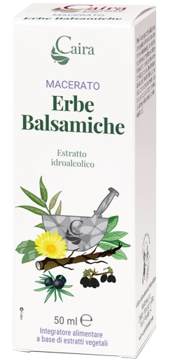 CAIRA MACERATO ERBE BALSAMICHE ESTRATTO IDROALCOLICO GOCCE 50 ML - farmacia187.it
