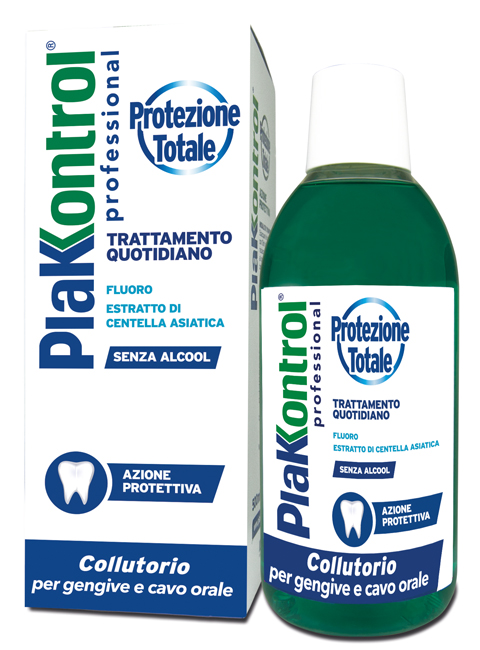 PLAKKONTROL PROTEZIONE TOTALE COLLUTORIO 500 ML - farmacia187.it