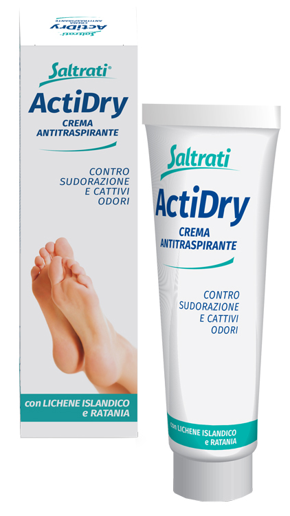 SALTRATI ACTIDRY CREMA ANTITRASPIRANTE 100 ML - farmacia187.it