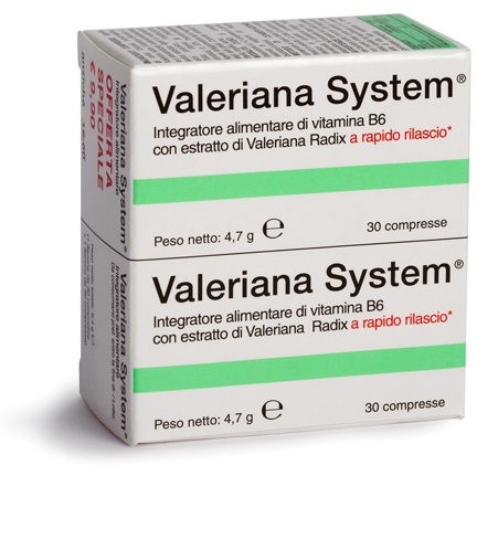VALERIANA SYSTEM 30 COMPRESSE + 30 COMPRESSE - farmacia187.it