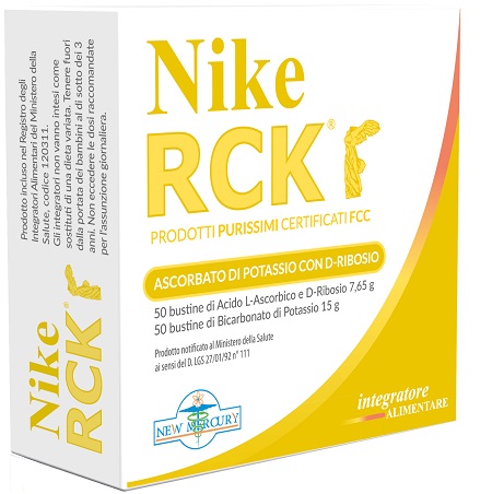 NIKE RCK ASCORBATO POTASSIO + RIBOSIO 100 BUSTINE 22,65 G - farmacia187.it