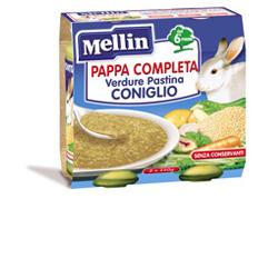 MELLIN PAPPA COMPLETA CONIGLIO 250 G 2 PEZZI - farmacia187.it