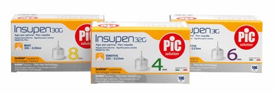 AGO PER PENNA DA INSULINA PIC 32 GAUGE 6 MM 100 PEZZI - farmacia187.it