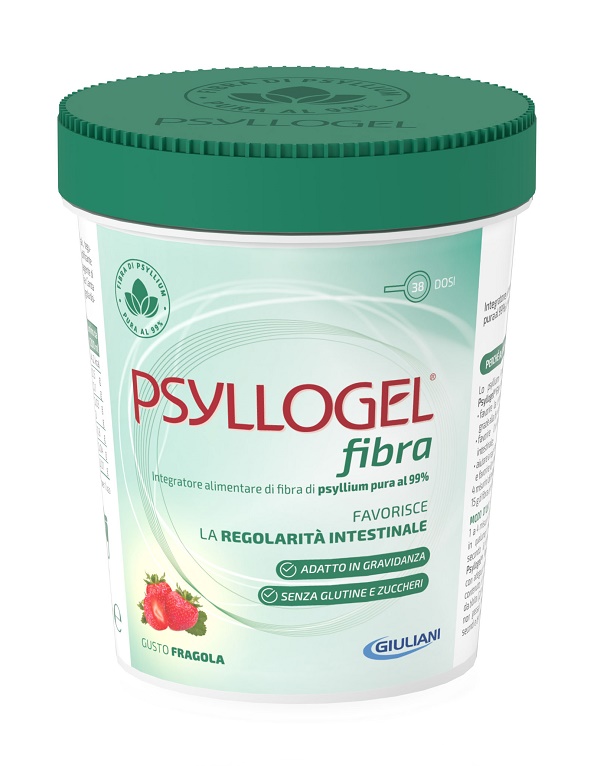 PSYLLOGEL FIBRA FRAGOLA VASO 170 G - farmacia187.it