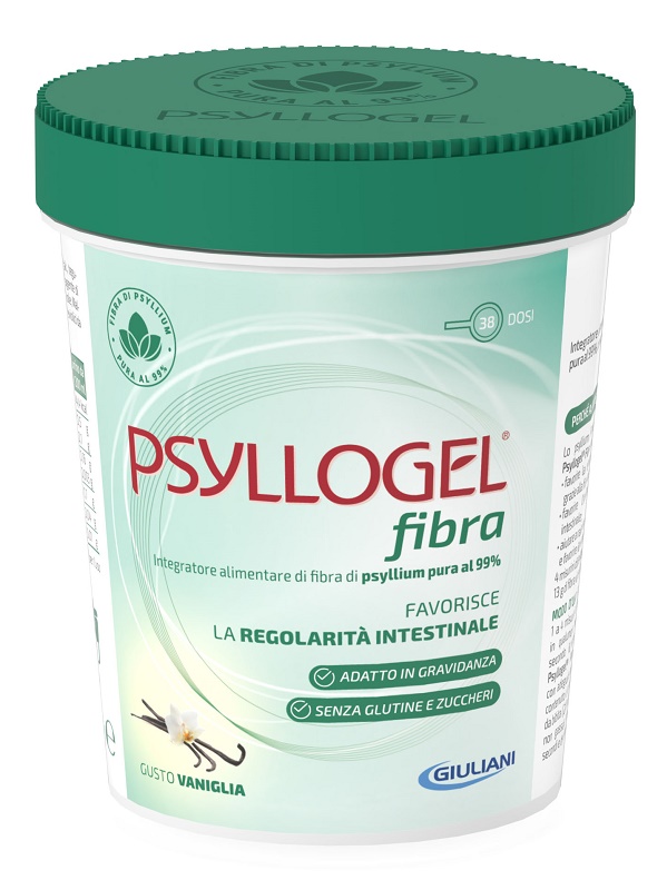 PSYLLOGEL FIBRA VANIGLIA VASO 170 G - farmacia187.it