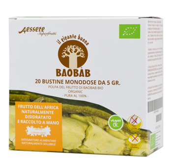 BAOBAB AESSERE POLPA BIO 20X5 G - farmacia187.it